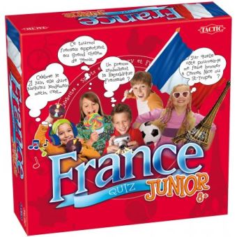 Jeu de sociéte France Quiz Junior Tactic