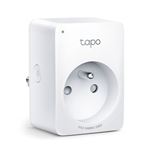 Mini prise connectée Wifi avec suivi de consommation TP-LINK Tapo P110 Blanc