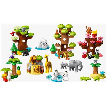 LEGO® DUPLO® 10975 Animaux sauvages du monde