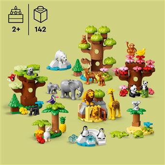 LEGO® DUPLO® 10975 Animaux sauvages du monde