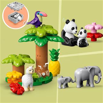 LEGO® DUPLO® 10975 Animaux sauvages du monde