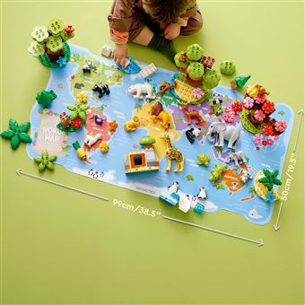 LEGO® DUPLO® 10975 Animaux sauvages du monde