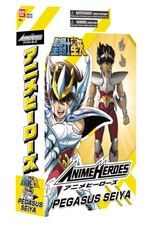 Anime Heroes Knights of the Zodiac Pegasus Saiya by BANDAI