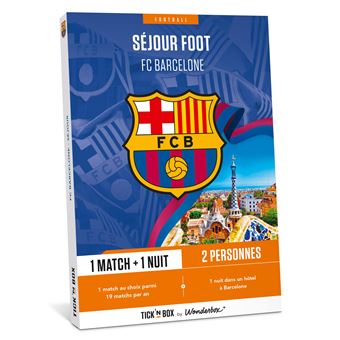 Coffret Cadeau Ticknbox FC Barcelone Séjour - 1