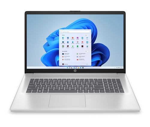 PC Portable HP Laptop 17-Cp2039Nf 17,3" Amd Ryzen™ 5 16 Go Ram 512 Go SSD Argent Naturel