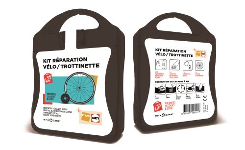 Kit réparation vélo ou trottinette Toad Noir