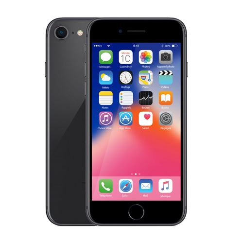 Apple iPhone 8 64 Go Reconditionné Grade A+ Reborn Gris Sidéral