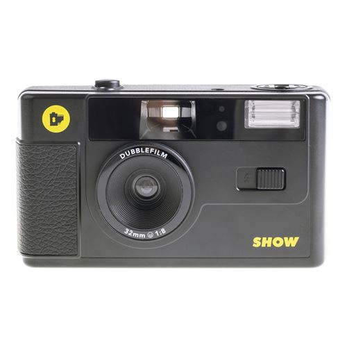 Appareil photo argentique Dubble film Show 35mm Noir - Réutilisable