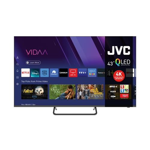 TV QLED Jvc 4K UHD Lt-43Fv850 109 Cm