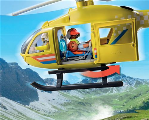 Playmobil® - Hélicoptère de secours - 71203 - Playmobil® City