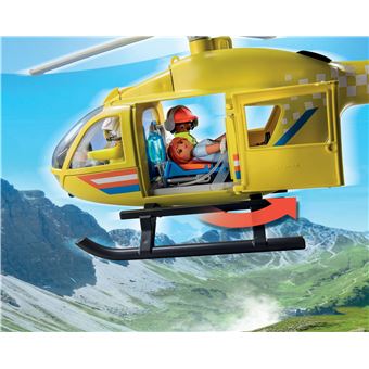 Playmobil City Life 71203 Hélicoptère de secours