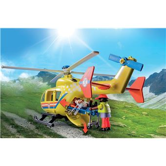 Playmobil City Life 71203 Hélicoptère de secours