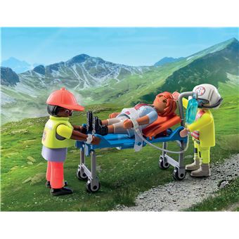 Playmobil City Life 71203 Hélicoptère de secours