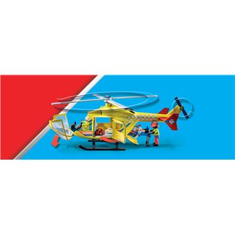 Playmobil City Life 71203 Hélicoptère de secours