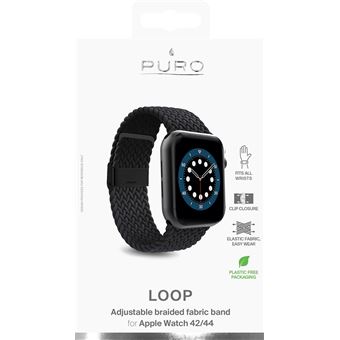 Bracelet Loop pour Apple Watch 42-45mm Puro Noir