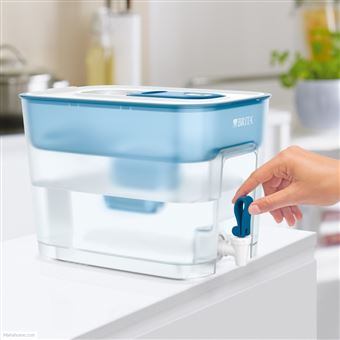 BRITA - Carafe filtrante - Flow Cool - avec 1 cartouche filtrante MAXTRA  PRO ALL-IN-1 - Bleu - 8,2L : : Cuisine et Maison