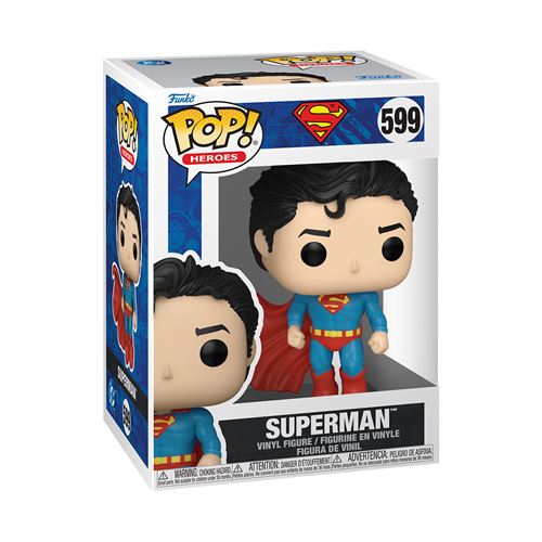 Figurine de collection Funko Pop! Heroes Superman n°599 vinyle 119 cm - vue 2