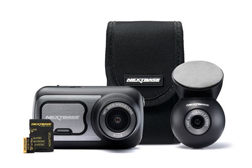 Caméra embarquée Next Base Dashcam 422GW et + Module lentille arrière + Go Pack - vue 1