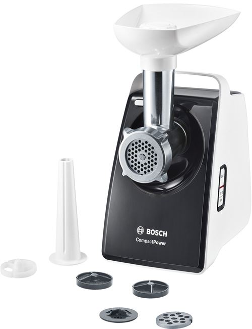 Bosch CompactPower MFW3612A - Vleesmolen - 500 W - wit/grijs