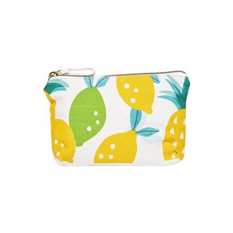 DRAEGER POCHETTE COTON MULTI CITRON