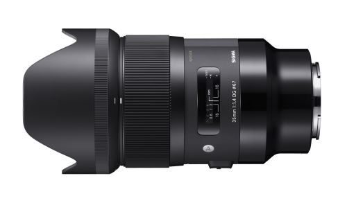 Objectif hybride Sigma 35 mm f/1.4 DG HSM Art Noir Monture Sony FE