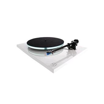 Platine vinyle Rega Planar 3 Blanc laqué avec cellule Rega Exact - 1