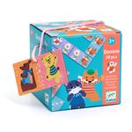 Djeco DJ08185 - Domino Petits Amis