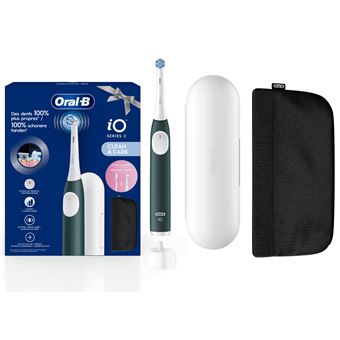 OralB iO2 Elektrische Zahnbürste - Waldgrün - Geschenk-Edition - 1