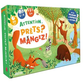 Jeu de société Auzou Attention Prêts Mangez