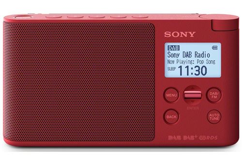 Radio portable DAB/DAB+/FM Sony XDR-S41DR Rouge