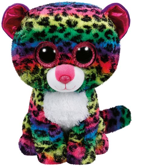 Peluche Ty Beanie Boo s Small Dotty le Leopard 15 cm Animal en peluche Achat prix fnac