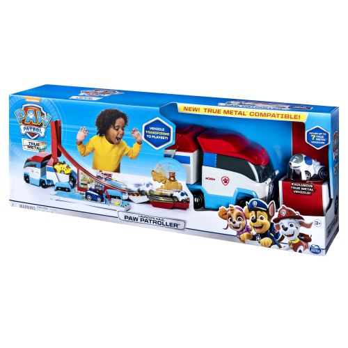 Paw Patrol Playset Patpatrouille 2 En 1 True Metal