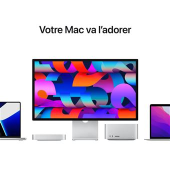 Ecran Apple Studio Display 27" Retina 5K Verre nano-texturé avec support à inclinaison réglable