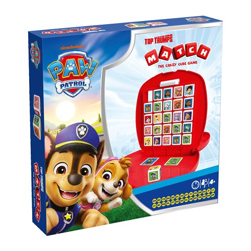 Winning Moves Jeu De Stratégie Match Paw Patrol Pat'patrouille