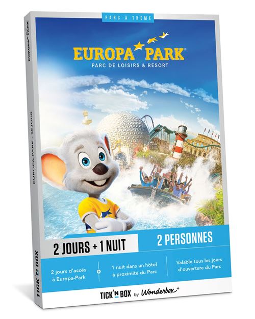 Coffret Cadeau Tick’nBox Europa Park Séjour