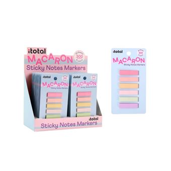 Etui de 6 Notes autocollantes Itotal Macaron