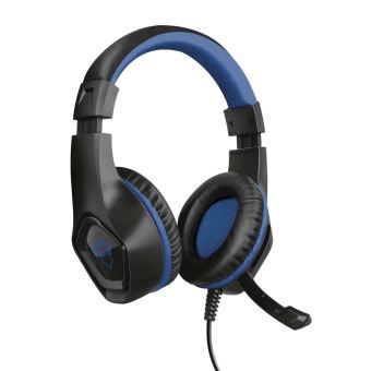 Casque Gaming circum-aural Noir et bleu Trust GXT404B Rana pour PS4