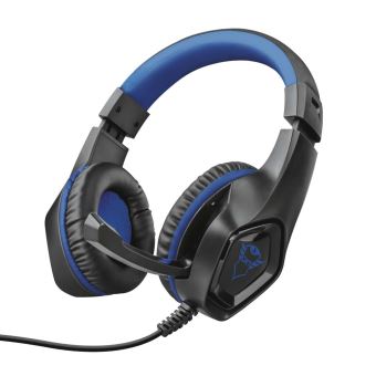 Casque Gaming circum-aural Noir et bleu Trust GXT404B Rana pour PS4