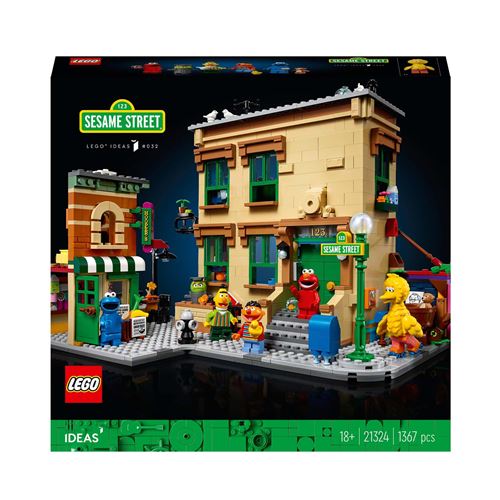 LEGO® Ideas 123 Sesamstraat 21324