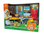 Playset 44 Chats Smoby La cuisine de mamie Pina