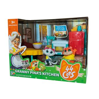 Playset 44 Chats Smoby La cuisine de mamie Pina