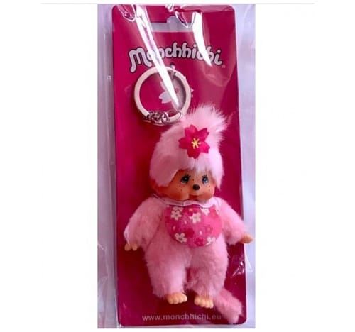 Monchhichi Porte Clés Bandai Monchichi Sakura Modèle Aléatoire