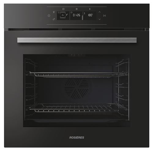 Rosières Noir Four Encastrable Ro6 T5g3ytb 78 L A++ Pyrolyse Hydrolyse Wi-Fi Bluetooth 17 Fonctions - Neuf - Image 3