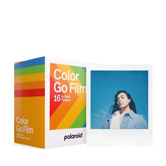 Pack 16 feuilles papier photo pour Polaroid Go Cadre Blanc