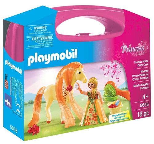 Playmobil Princess 5656 Valisette Princesse et cheval à coiffer