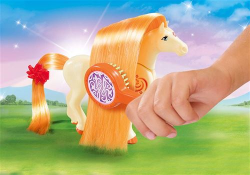 Playmobil Princess 5656 Valisette Princesse et cheval à coiffer - Playmobil  - Achat & prix