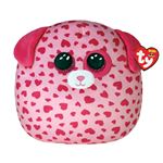 Peluche Ty Squish A Boos Medium Tickle Le Chien Rose