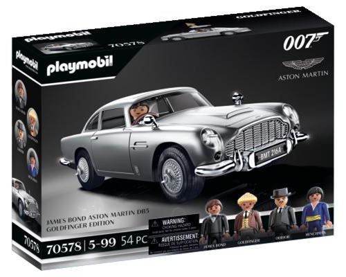Playmobil Movie Cars 70578 James Bond Aston Martin DB5 Edition Goldfinger