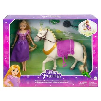 Poupée Disney Princesses Coffret Raiponce et Maximus