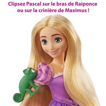 Poupée Disney Princesses Coffret Raiponce et Maximus